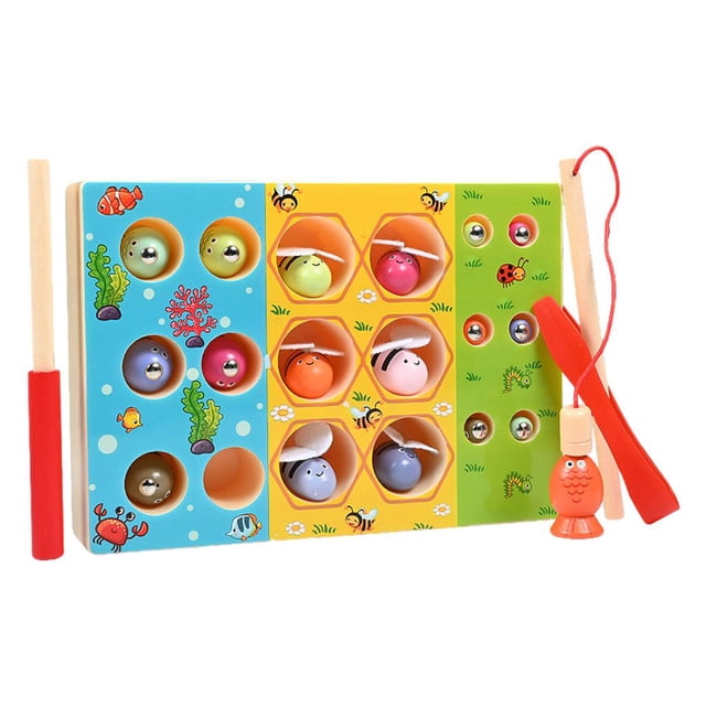 Pesca Magnética Reconocimiento De Juego Captura De Abrazadera Para Niños Pequeños
