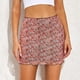thumbnail image 2 of Falda de malla con estampado informal a la moda para mujer falda Sexy con cintura elástica Wmkox8yi  FGJ2353, 2 of 9