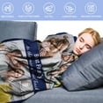 thumbnail image 6 of Custom Blanket with Photos/Text, Personalized Customized Picture Throw Blanket for Family Friend Christmas Halloween Birthday Wedding Customized Gifts for Women Men, 6 of 6