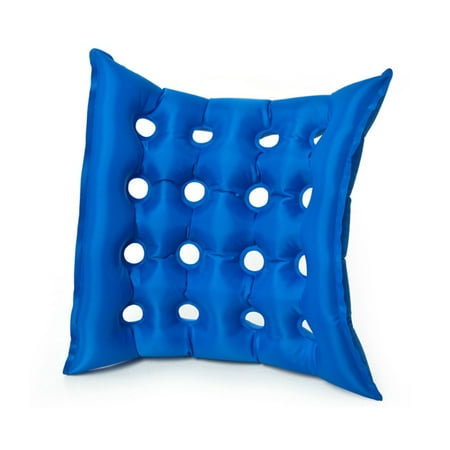 

Anti-Decubitus Cushions Breathable Square Pad Medical PVC Flocking Inflatable Seat Cushion
