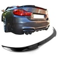 thumbnail image 2 of Ikon Motorsports Trunk Spoiler Compatible With 2014-2020 BMW 4-Series F33/F83 M4 Convertible, Painted #475 Black Sapphire Metallic Rear Tail Deck Lid Boot Trim ABS Plastic Decor, 2 of 3