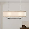 thumbnail image 2 of Kichler Lighting - Heddle - 8 Light Double Linear Chandelier In Homestead, 2 of 12