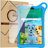 FIEWESEY for AT&T amiGO Jr. Tab tablet 8 Inch Tempered Glass Film Screen Protector High Definition Anti-scratch 9H HD Clear Bubble Free For AT&T amiGO Jr. Tab 8 Inch Tablet (1 PC)