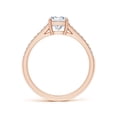 thumbnail image 2 of ANGARA Lab Grown 1 Ct Diamond Engagement Ring for Women in 14K Rose Gold (Size-5.5mm| Color-F-G| Clarity-VS) | April Birthstone, Anniversary, Jewelry Gift for Women | Lab-Grown Diamond Ring, 2 of 7