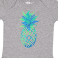 thumbnail image 4 of Inktastic Blue and Green Pineapple Boys or Girls Baby Bodysuit, 4 of 5