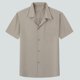 thumbnail image 1 of pstuiky camisetas de hombre, Suéter casual de manga corta con cuello vuelto, cómodo y liso para hombre camisas casuales para hombre xl, 1 of 4