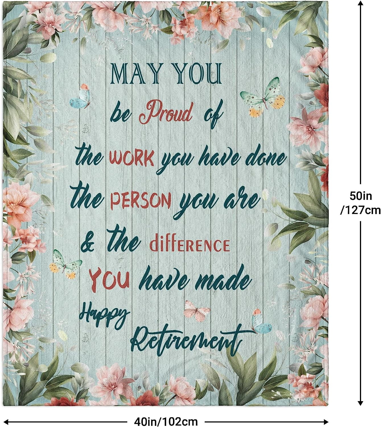 Retirement Gifts for Women 2023, Retirement Gifts Blanket 40"x50", Best Retirement Gifts for Women, Retired Gifts for Women, Retirement Happy Gifts, Funny Retirement Gift Ideas, Retired Party