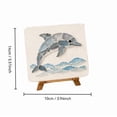 thumbnail image 3 of DIY Sea Glass Art Kit - Ocean Life Craft Set for Adults and Kids, H, 3 of 7