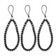 thumbnail image 1 of 3Pcs Cinta Brillante de Cristal, Lanyard de Cuentas de Cristal de 18mm(0.7") para Mujeres, Tarjeta de Identificación, Llaves (Azul Oscuro), 1 of 6