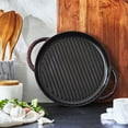 thumbnail image 2 of Staub Cast Iron 10" Pure Grill - Grenadine, 2 of 2