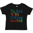 thumbnail image 3 of Inktastic My Aunt in Chicago Loves Me Boys or Girls Baby T-Shirt, 3 of 5