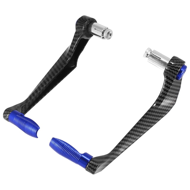 Par de Protectores de palanca de Freno y Embrague para motocicleta Unique Bargains 22mm Azul