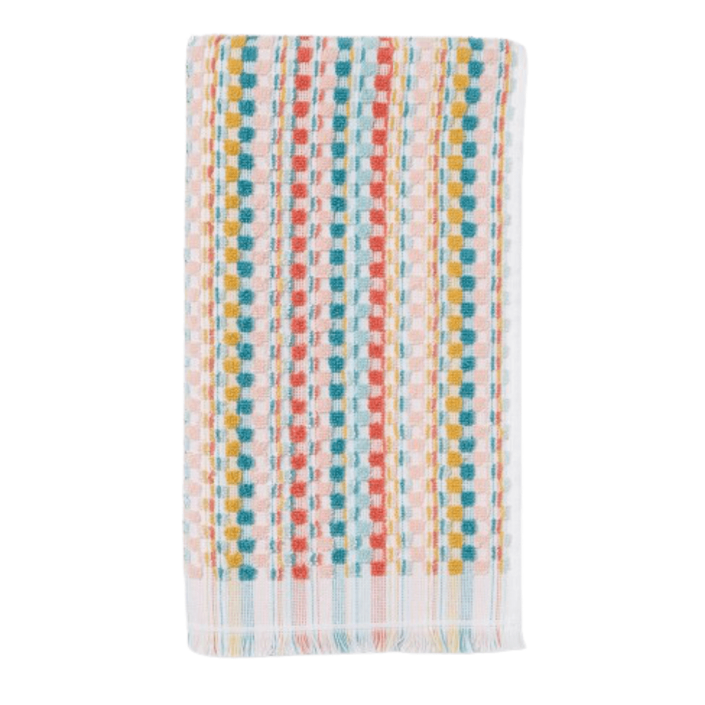 Opalhouse Multi Striped Sonoma Hand Towel In Coral