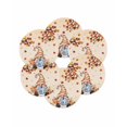 thumbnail image 7 of 13 Inch Round Placemats Set of 6, Gnomes Pumpkin Fall Non Slip Heat Insulation PP Table Mats, Branches Thanksgiving Wooden Maple Leaves Washable Place Mats for Kitchen Dining Party Table Decor, 7 of 7