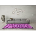 thumbnail image 3 of Ahgly Company Indoor Square Persian Purple Traditional Area Rugs, 7' Square, 3 of 4