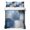 Midnight Blue, variant on King Quilt Set 96''x106'', Navy Blue Ombre Lightweight Summer Bedspread Coverlet Set with 2 Pillow Shams, Modern Oil Painting Geometric Breathable All Season Quilt Bedding for Bedroom/Guest Room