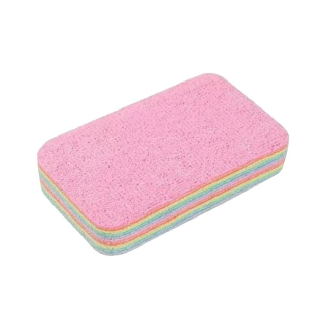 SHAGUOZHOU Kitchen Crack Cover Dish Paper Damp Clean Duster Sponge PVA Microfiber Cleaning Cloths Extraordinary Liquid Absorption Ability Sponge Block 12 Reusable Tearable Rags For Kitchen Home Daily