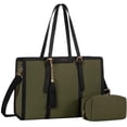 thumbnail image 1 of Bolsa para portátil LOVEVOOK de lona ligera de 15.6 pulgadas para mujer, 1 of 9