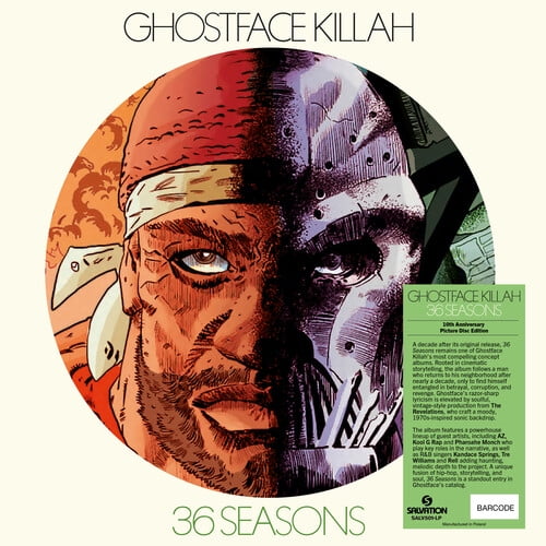 Ghostface Killah - 36 Seasons: 10th Anniversary - Picture Disc - Music & Performance - Vinyl