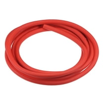 Uxcell Latex Tubing 1/4inch ID 3/8inch OD 10ft Elastic Rubber Hose Red