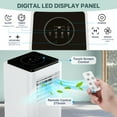 thumbnail image 4 of Aoile 10,000BTU ASHRAE Portable Air Conditioner 3-In-1 Quiet AC Unit Cools Rooms up to 450 Sq.Ft, 4 of 8