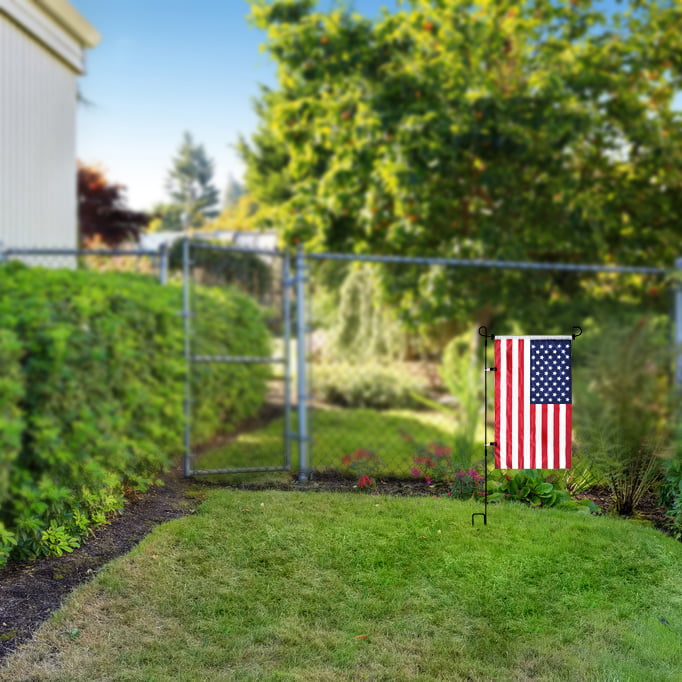 High- Strength Garden Flag Stand for Yard Flag and Party Banner, House,Metal Powder-Coated Weather-Proof Paint. 1 Flag Holder + 2 Anti-Wind Spring Stopper + Tiger Anti-Wind Clip. - Walmart.com