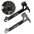 thumbnail image 3 of Camping Stainless Steel Multi-function Tent Hammer Nail Puller Bottle Opener Black, 3 of 8