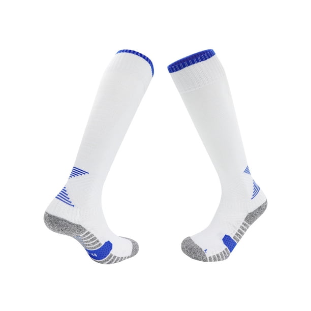 Calcetines de fútbol profesionales para hombre, medias antideslizantes con fondo de toalla, calcetines altos de entrenamiento prácticos que absorben el sudor, calcetines deportivos al por