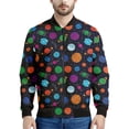 thumbnail image 4 of Chaquetas con estampado 3D de planetas divertidos para hombre, tendencia de moda, chaqueta bomber de manga larga para niños, sudadera informal de gran tamaño estilo Harajuku, 4 of 4