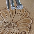 thumbnail image 5 of Pebble Background Leather Stamps, Set of 3 Leathercraft Tools, Stainless Steel Stamping Tools, Zhong Jiang, 5 of 8
