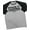 T-Shirt Heather Grey, variant on GYMISH RAGLAN Shock The World Workout Gym T-Shirt – Funny Gym Shirt for Men, Men's Fitness Tee, Bodybuilding & Weightlifting Apparel