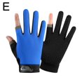 thumbnail image 1 of Gants de Pêche à Deux Doigts Gants de Sport à Écran Tactile pour Cyclisme Randonnée Conduite, 1 of 2