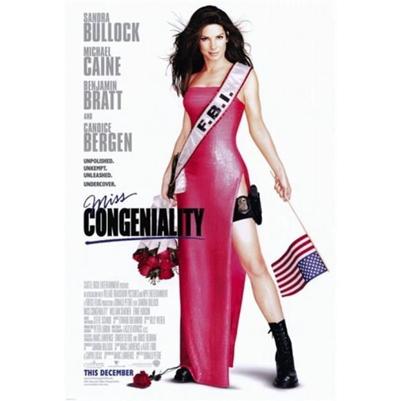 Posterazzi MOV216013 Miss Congeniality Movie Poster - 11 x 17 in.