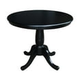 thumbnail image 3 of International Concepts Piperton 36 in. Round Top Pedestal Dining Table, 3 of 28