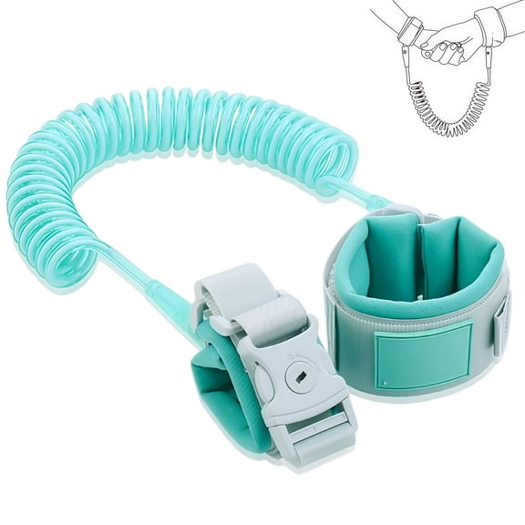 2M Anti-Loss Rope in Fresh Green for Safety and Security Outdoors