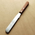 thumbnail image 5 of Cheese Scraper, Cake Spatula, Stainless Steel Jam Spreading Knife, Bread with Wooden Handle, Butter with Serrations, Kitchen Spatula, Desserts 8.51 Inch (1Pcs), 5 of 5