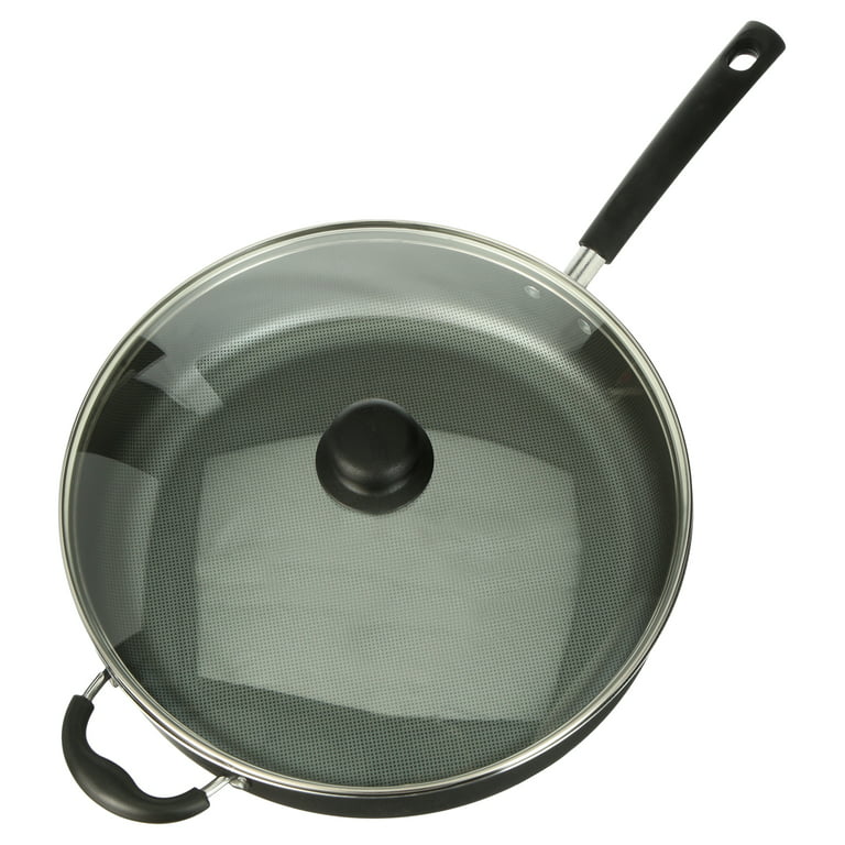 Tramontina PrimaWare 3 Quart Non-Stick Steel Gray Covered Sauce Pan 