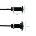 thumbnail image 5 of 1 luz LED Eagle Eye para coche, luces de circulación diurna brillantes DRL para motocicleta, señal de estacionamiento automática, Lapms 12v 24v, carcasa de aleación, 5 of 5