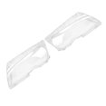 thumbnail image 4 of 1 par de cubiertas transparentes para lentes de faros de coche, faros ABS izquierdo y derecho, cubierta transparente para lentes para E46 2DR 1999 a 2003, 4 of 5