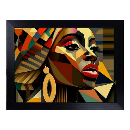 Kna Prints - 1 Pc Poster Xxx African Woman Constructivism Sq1123 No.1, UNFRAMED-12x18
