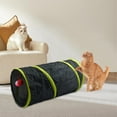 thumbnail image 6 of Cat Tunnel Tube Straight Shaped Cat Toys for Kitty Small Animals Indoor Cats, 6 of 7