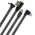 WIND LAND USB 2.0 Male to USB C Type C Male Angled Data Flat FPC Cable ...