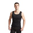 thumbnail image 1 of Men Fat Burn Fitness Top Hombres Body Shaper Chaleco Sudor Adelgazante Poliéster Shaperwear Cintura Pérdida Corsé Correr Ropa Deportiva Entrenamiento Tops, 1 of 9