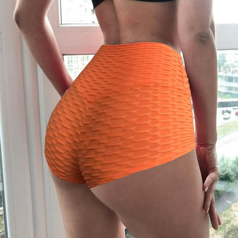 Sexy High Waisted Booty Shorts Women Plus Size Cycling