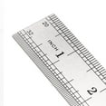 thumbnail image 3 of Unique Bargains 3 Pcs Steel Ruler, 12 inch Ruler, Metal Ruler, Inches and Centimeters Ruler, 3 of 4