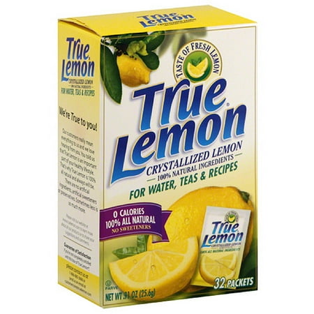 True Lemon Crystallized Lemon, 32 count, (Pack of 12 ...