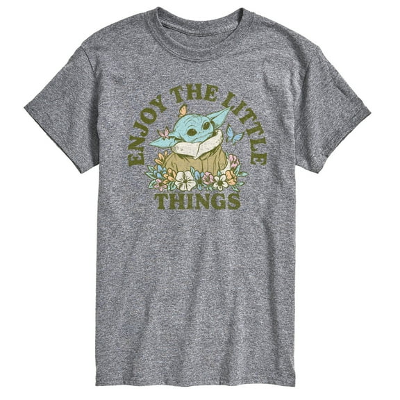 Star Wars - The Mandalorian Enjoy The Little Things - Men's Short Sleeve Graphic T-Shirt