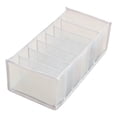 thumbnail image 1 of Closet Drawer Organizer Mesh Separation Box for Clothes Storage, Washable Wardrobe Organizer with Compartments for Jeans, Foldable Clothes Storage Box for Bedroom Drawer Organization, 1 of 9