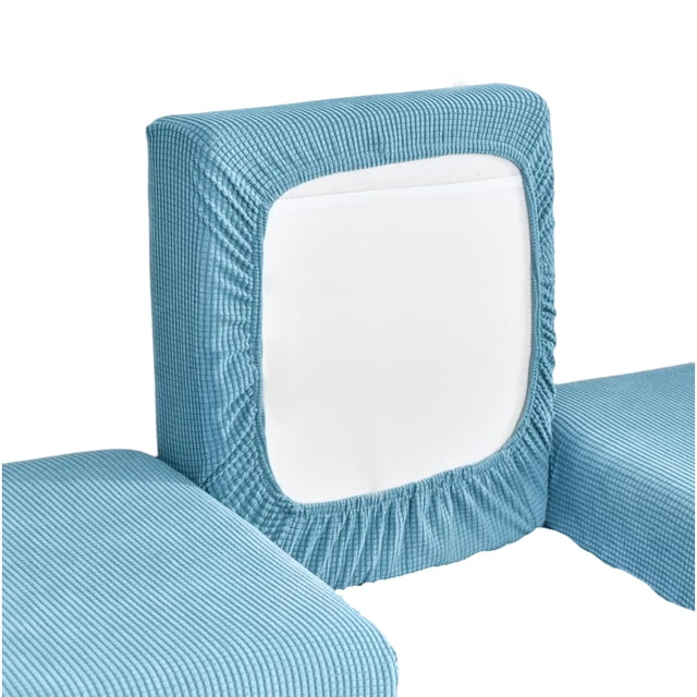 Bearachild Funda de sofá Cojín de asiento Protector de muebles Mano de obra Equipo de protección Artesanía Flexibilidad Suministros para el hogar Fundas Decoración del hogar Lago azul Bearachild HA067476-04