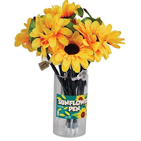 Raymond Geddes Ensemble de Stylos Tournesol (Lot de 12)